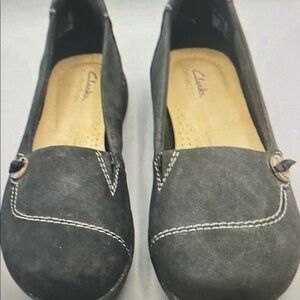 Clarks Women's Black Flats